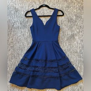 Annabella Navy Teacup Dress